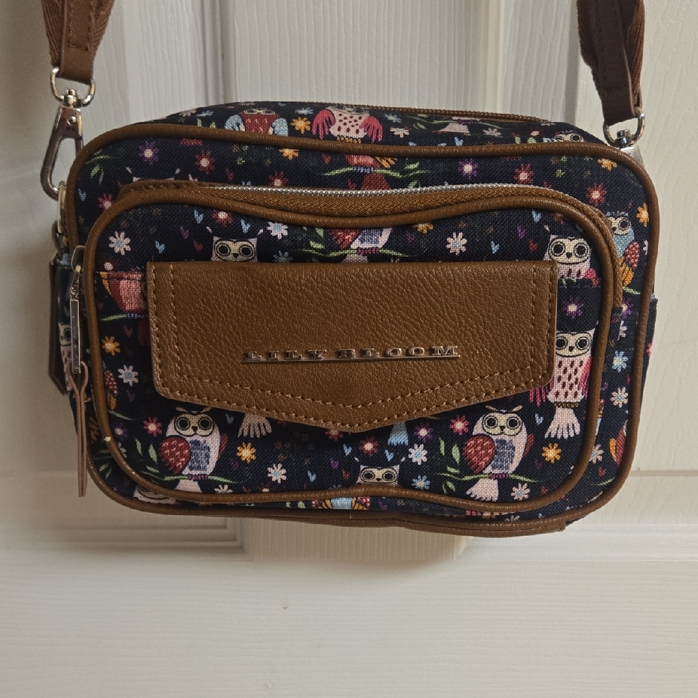 Lily Bloom Owl See You Multicolor Crossbody Bag